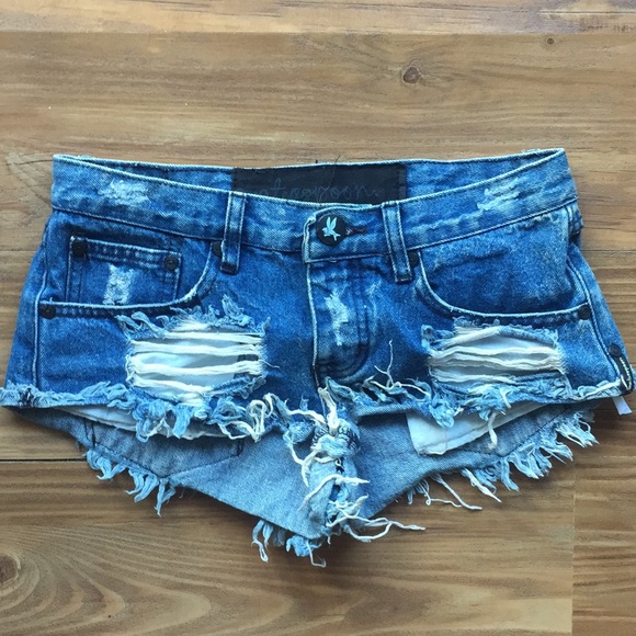 One Teaspoon Pants - One Teaspoon Denim Shorts